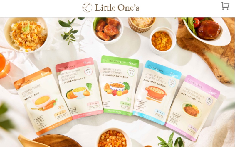 離乳食宅配サービス「リトルワンズ」