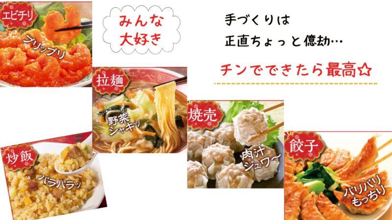 コープデリお試し本格中華セットの内容
