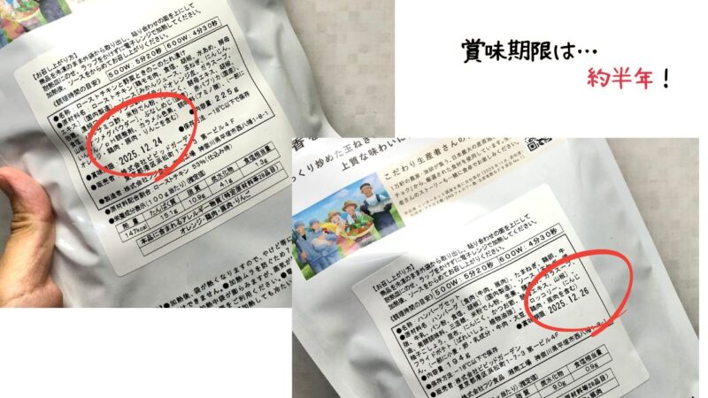 Vivid TABLEの賞味期限
