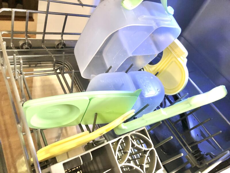 b.boxランチボックスを食洗器にかけてみた