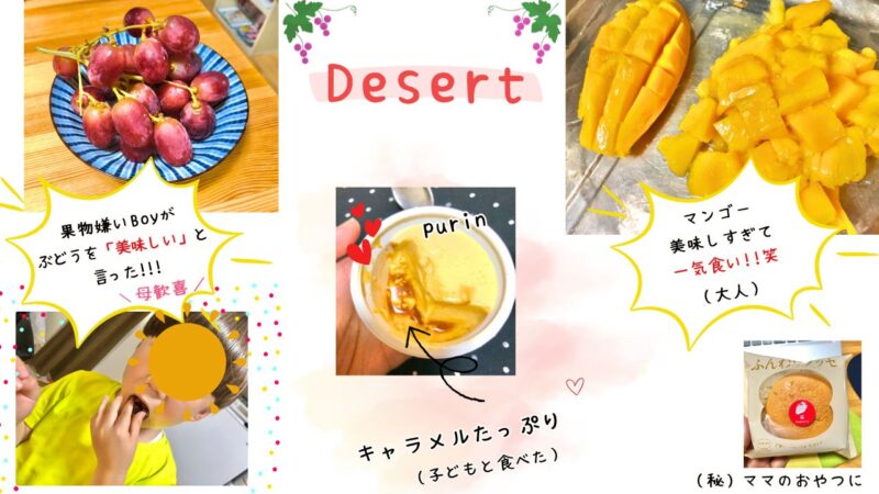 キットオイシックスデザート・果物の口コミ