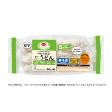 コープ離乳食おすすめ「九州産小麦使用やわらかいミニうどん]